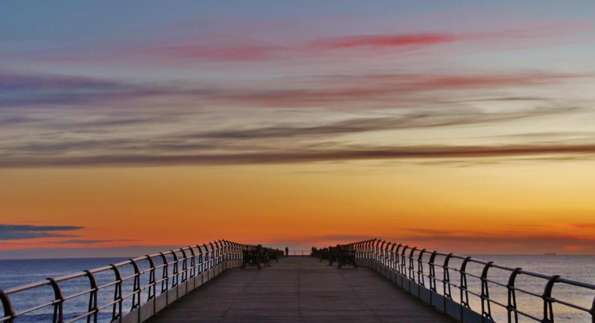 Sea Forever Oceanfront Home Perfectly Saltburn Kültér fotó